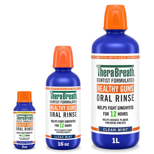 Healthiest Gums TheraBreath Mouthwash Bundle