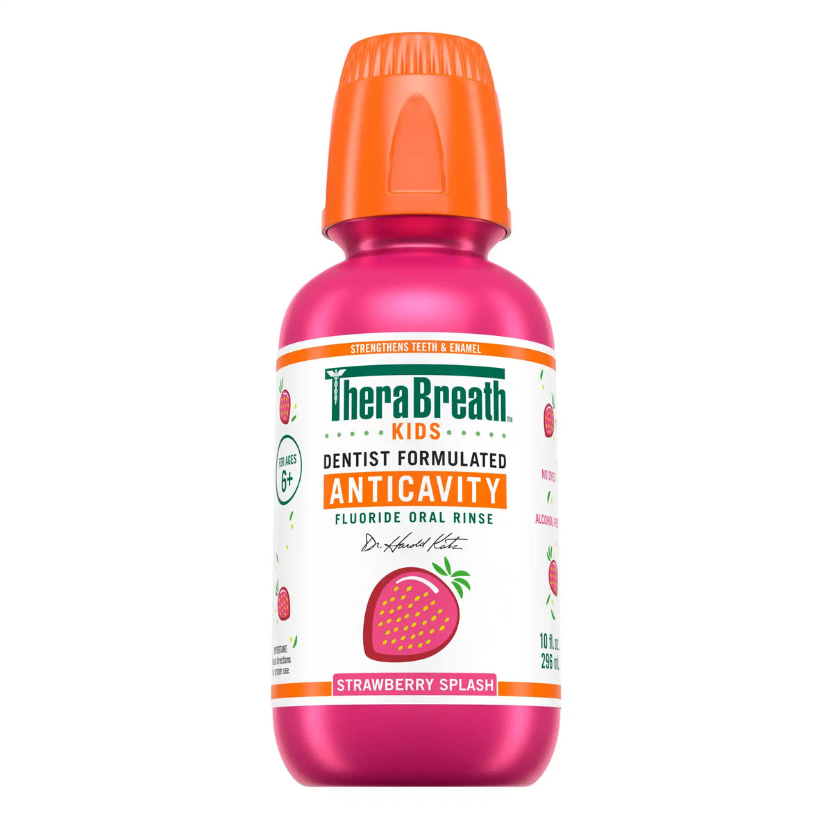 For Kids! Anticavity Oral Rinse - Strawberry Splash
