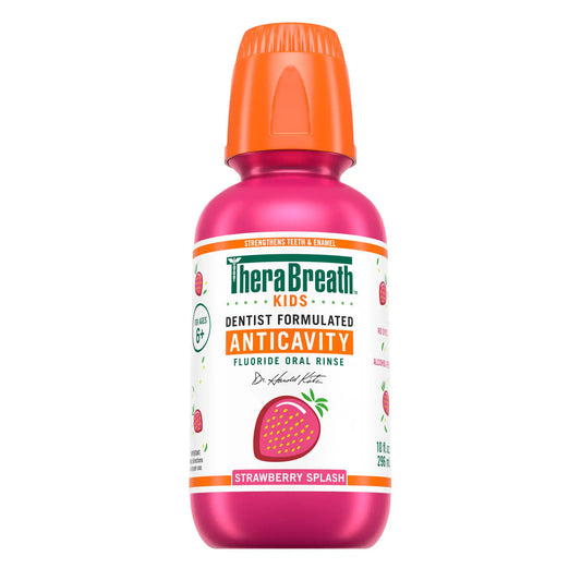 For Kids! Anticavity Oral Rinse - Strawberry Splash